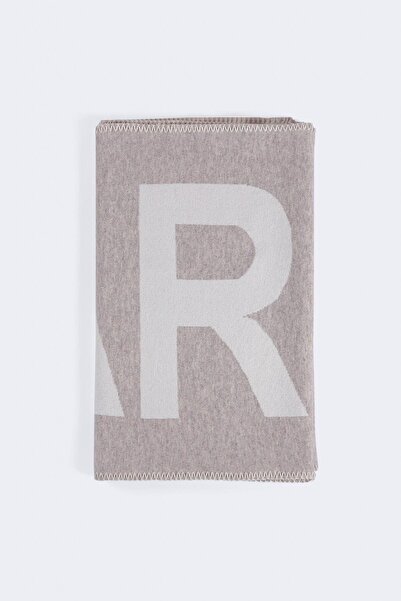 Ferraro A.Beige/Ecru Crochet Detailed Cashmere Blend Women's Knitwear Scarf