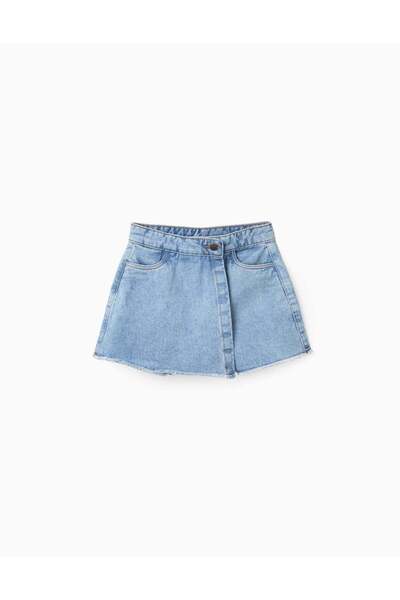 Ziddy DENIM SKORT, BLUE, 7/8