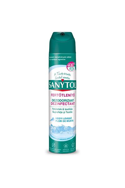 Sanytol Fresh Air/Mountain Flowers Multi-Surface and Textile Disinfectant Spr...