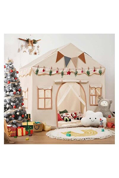 EGG Premium toy tent, children's playhouse with cushions and LED lights, suit...