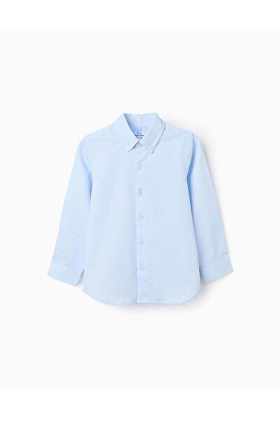 Ziddy LS SHIRT DOBBY, LIGHT BLUE, 3/4