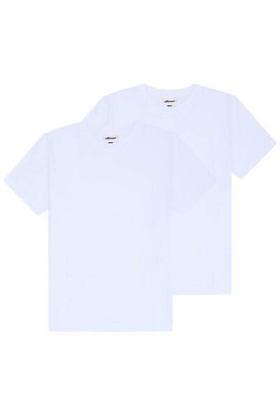 Ellesse Herren T-Shirt 2er Pack - ACCIANO, Kurzarm, Rundhals, Logo, Baumwolle...