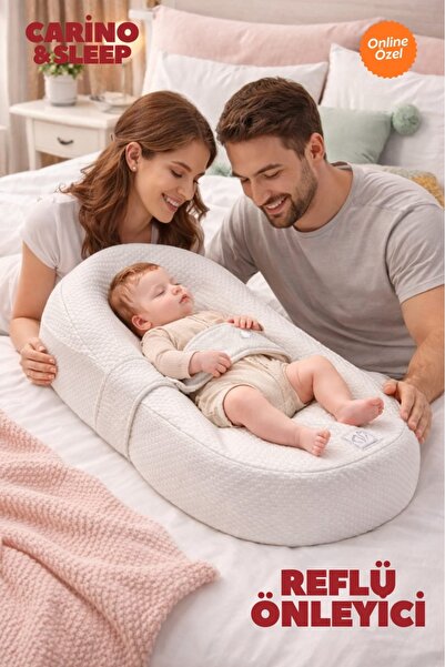 Carino Wins Koruma Bantlı ve Sıvı Geçirmez Premium Yeni Doğan Ref Önleyici Be...