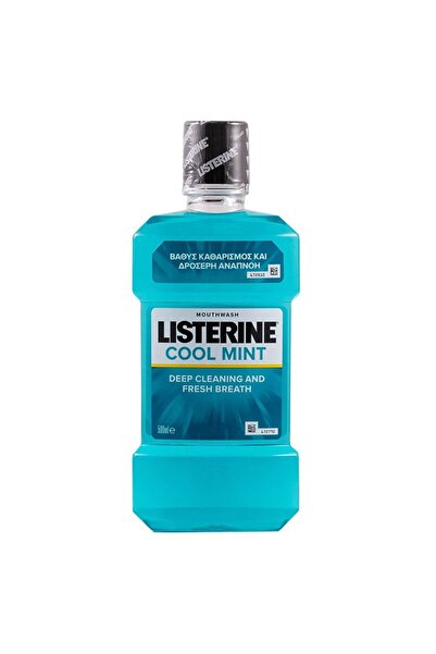 Listerine Set of 2 x Coolmint Mouthwash, 500 ml