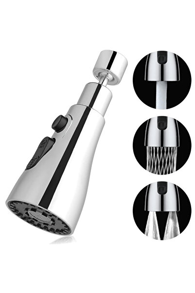 Inco Faucet Head, INCO®, Universal and Flexible Adapter for Mixer, Extractabl...