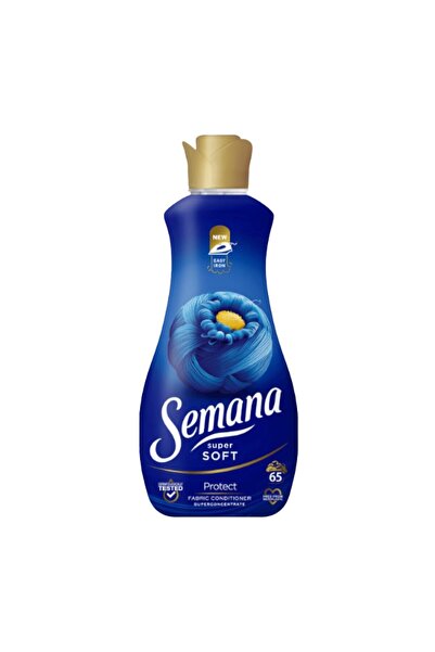 Semana Set of 2 x Semana Fabric Softener, Super Soft Protect, 1.3 l