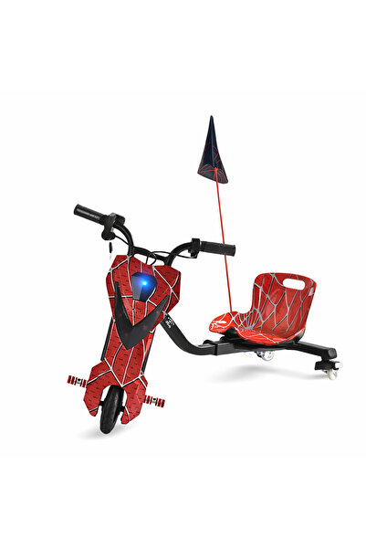 Generic SGTC 36V Electric Mini Drift Scooter - Spider Mani Design with LED Li...