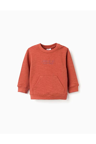 Ziddy SWEATSHIRT FLEECE, ORANGE, 24/36M