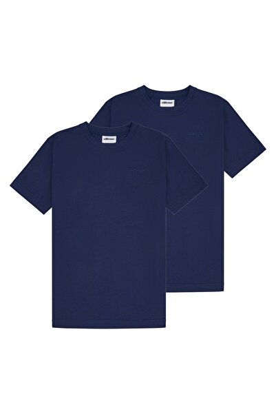 Ellesse Herren T-Shirt 2er Pack - ACCIANO, Kurzarm, Rundhals, Logo, Baumwolle...