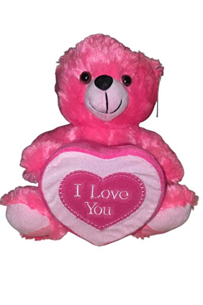 NoNameStore7 Urs de plus cu cutie cadou, 25 cm