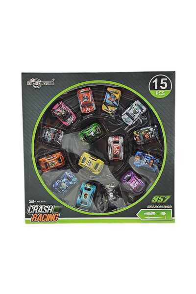 ASEEL Sturdy iron toys, 15 pieces, assorted