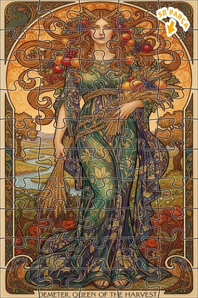 Teona Ahşap ديميتر هاسات كينج أوفر فايند، لوحة فنية زيتية ذات طبقتين، لغز خشب...