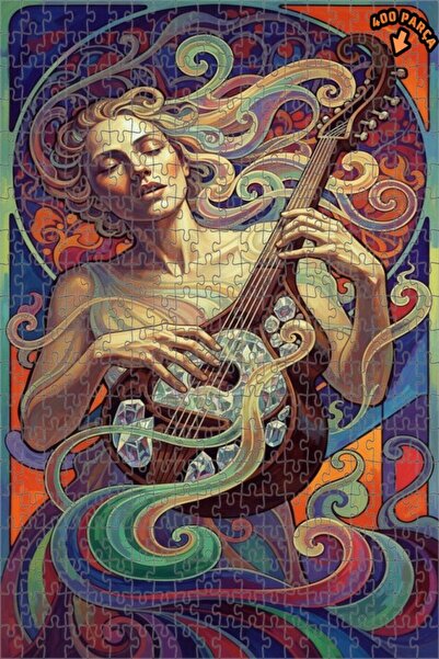 Teona Ahşap ألوان الألوان الموسيقية، لوحة ألغاز خشبية مؤطرة بمظهر الطلاء الزي...