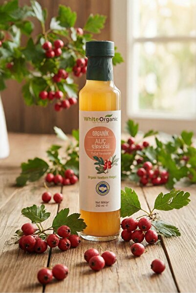 White Organic Organik Alıç Sirkesi 250ml (PESTİSİT ANALİZLİ)