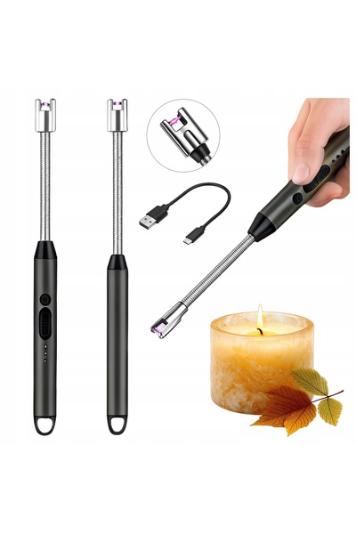Other Plasma Lighter for Grave Lights USB Rechargeable Lighter for Kitchen Ca...
