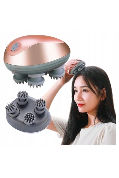 Other Aparat electric portabil de masaj pentru scalp cu 3 viteze, USB silențios