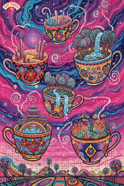 Teona Ahşap كبسولات الأحلام لوحة زيتية للمناظر الطبيعية الرائعة، لغز خشبي مؤط...