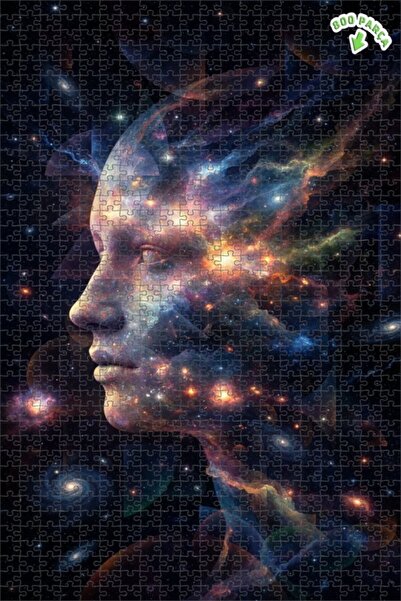 Teona Ahşap لغز خشبي مؤطر ذو طبقتين من كوزميك إنتربرايزز للفن التفكيري البشري...