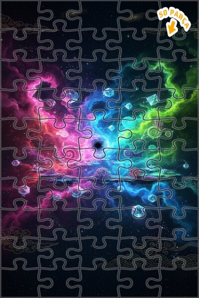 Teona Ahşap لغز خشبي ملون بتصميم حلزوني للاستكشافات الكوزمية، مكون من طبقتين،...