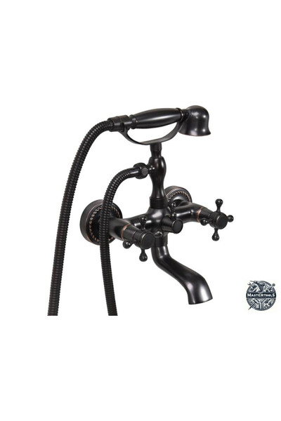 FALA Bathtub Faucet + Accessories Retro Black 1