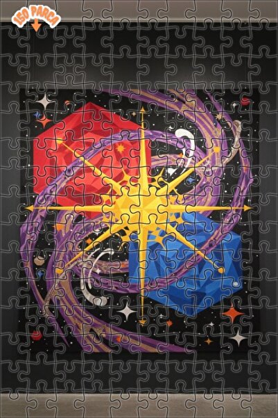 Teona Ahşap لغز خشبي بإطار مزدوج الطبقات 150 قطعة 20×30