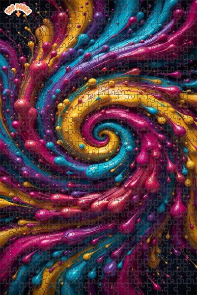 Teona Ahşap لغز خشبي ذو طبقتين بإطار ملون من إينيرجيكس رينك بيرفلاش، 500 قطعة...