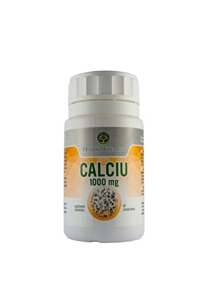 Herbal Therapy Calciu 1000 mg, 60 de comprimate