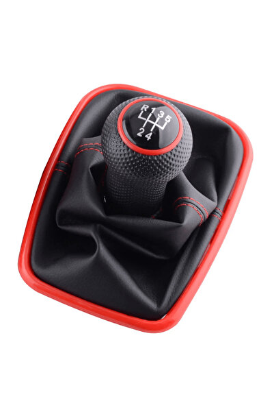 MTR Maneta schimbător de viteze VW Golf 4/Bora cu 5 trepte, cadru roșu