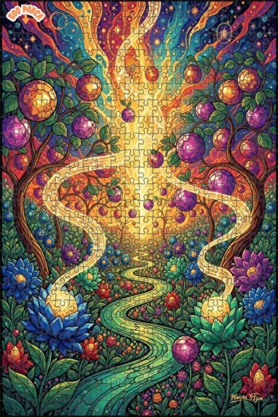 Teona Ahşap لغز خشبي ذو طبقتين من ميوزيك وودي آند كولور فالي، 500 قطعة، مقاس ...