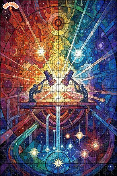 Teona Ahşap لغز خشبي ذو طبقتين بتصميم سيمفونية الإنشاءات مع إطلالة على الزجاج...