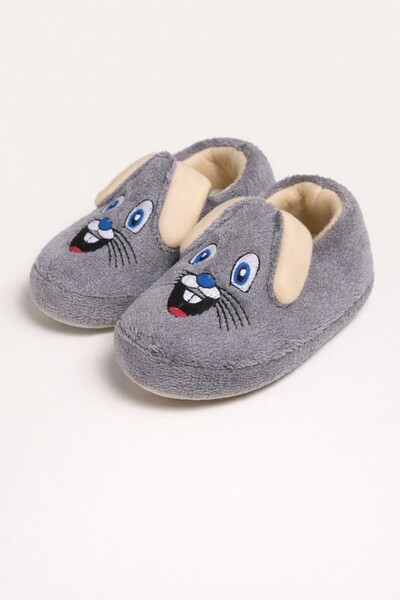 Moda Frato Детски плюшени домашни пантофи Tavşanlı за детска градина