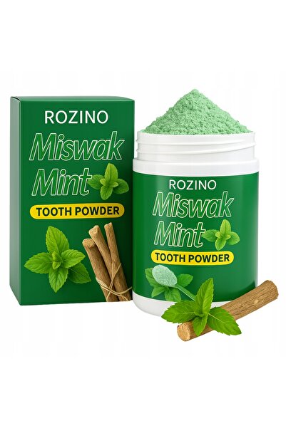 Other Miswak Teeth Whitening Powder with Activated Charcoal Mint 80g