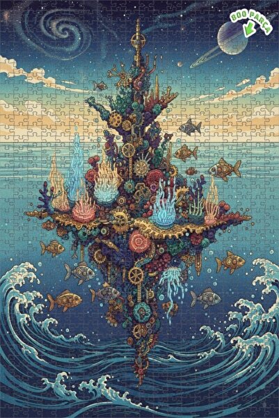 Teona Ahşap لغز خشبي مؤطر ذو طابقين من ميكانيكال سبويتر إمبراير فنادق، لوحة ز...