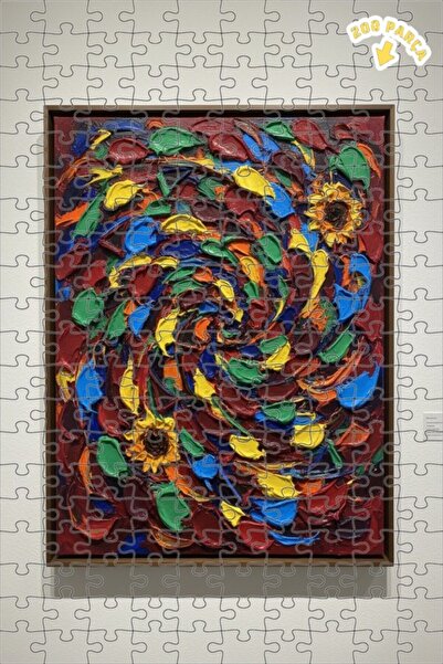 Teona Ahşap لغز خشبي بإطار مزدوج الطبقات بألوان زاهية 200 قطعة 25×35