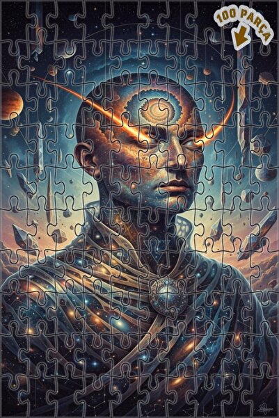 Teona Ahşap لغز خشبي بإطار مزدوج الطبقات من إيفرين بيلجس، 100 قطعة، 25×25