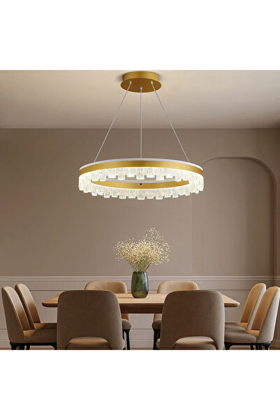 Hammer علاقي مودرن ذهبي لون الانارة 3 اضاءات واط 85 مقاس 600 ملم