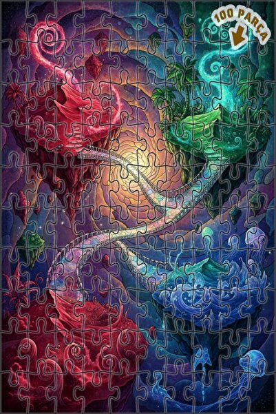 Teona Ahşap ألغاز خشبية ذات إطار مزدوج الطبقات من سدادات الأعواد الملونة للعو...