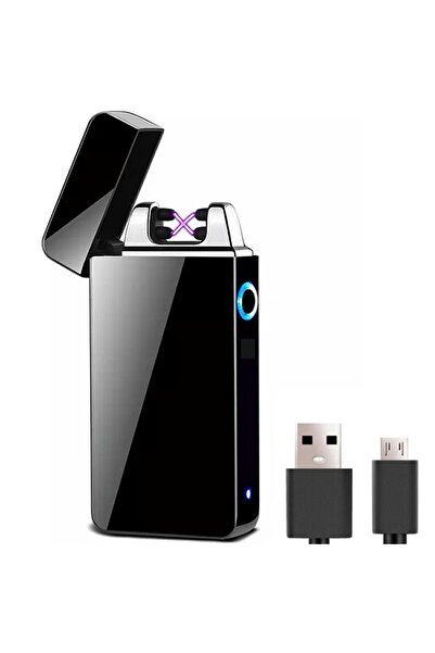 zola Electric plasma lighter, USB charging, plastic and stainless steel, piez...