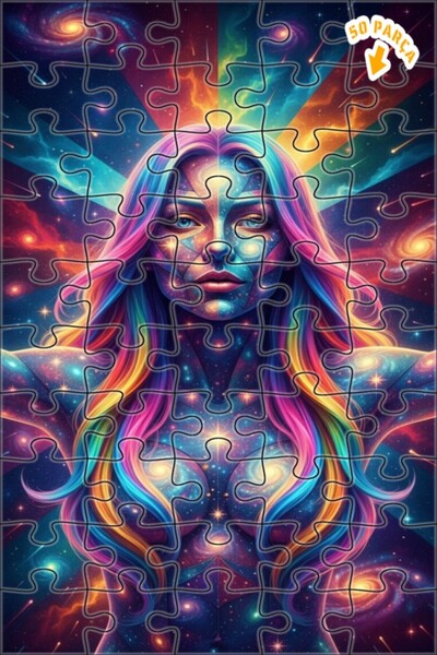 Teona Ahşap لوحة فنية خشبية مؤطرة من طبقتين بطباعة فنية للفجراء الكونية للنسا...