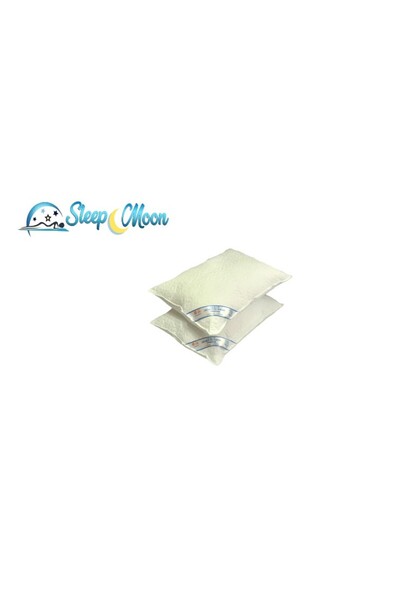 SleepMoon 2 Quilted Pillows with Zipper, Adjustable, 50x70cm