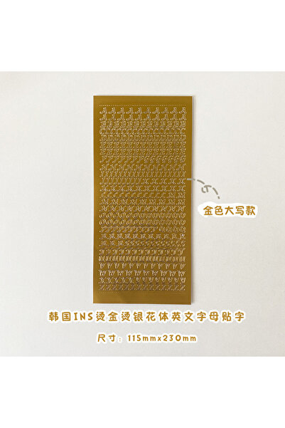 Choice7 1-2 قطعة، قطعتان/مجموعة، ملصق حروف الأبجدية الإنجليزية باللون الفضي ا...