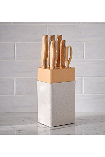 Generic Gerla 6-Piece Knife Set with Block