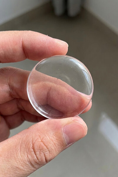 ThenTech 4 Adet Şeffaf Kapı Kolu Tamponu Duvar Koruyucu Silikon Stoper Çarpma Önleyici Ses Kesici Yastık