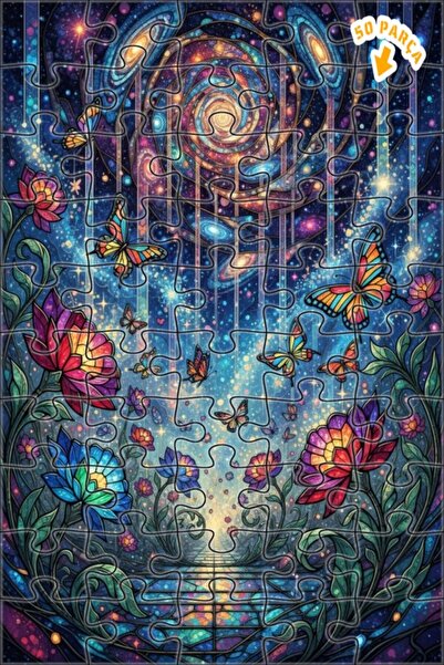 Teona Ahşap لوحة فنية خشبية ذات طابقين على شكل فراشة من Universal Butterfly G...