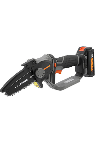 Sthor Mini Electric Chainsaw with 12 cm Chain and 20V Li-Ion Battery