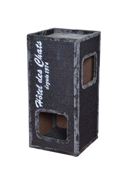 Ebi Rockefeller 77 Scratching Post Trend - ANTHRACITE/36X36X77CM