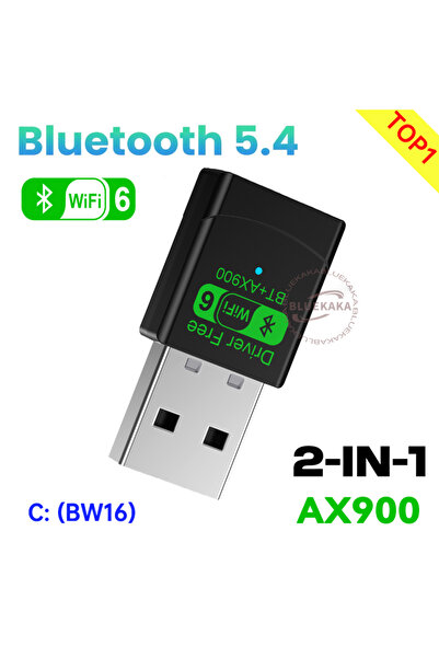 Choice3 No.A 2IN1 900Mbps USB Adapter Bluetooth5.4 Dongle Adaptador Dual Band...