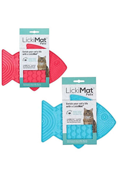 LickiMat Classic Felix for Cat - PINK/22X15CM