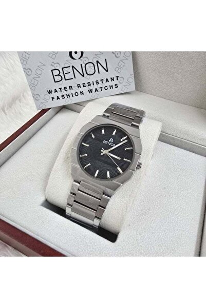 benon Pineon Men's Stainless Steel Waterproof Watch