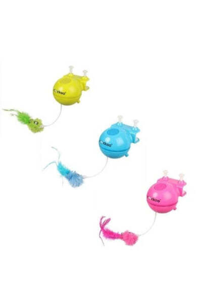 Ebi Coockoo Roxy Laser Cat Toy - BLUE/8X8X10CM